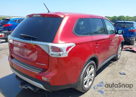 2015 Mitsubishi Outlander Se из США, поврежденный, VIN JA4AD3A35FZ011562